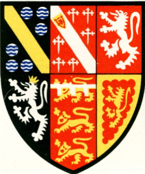 the actual arms displayed by Lord Mowbray and Stourton