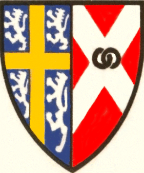 wapen van Robert Nevill, biskop van Durham