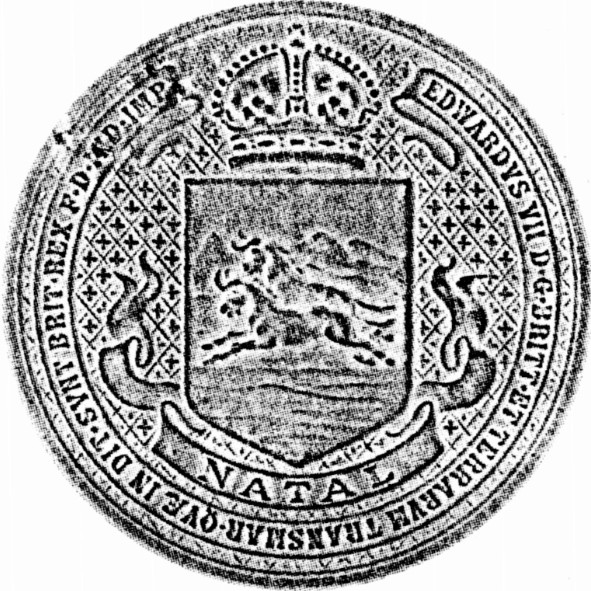 King Edward VII seal of Natal Colony