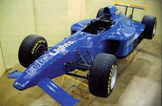Lola chassis mock-up, January 2002